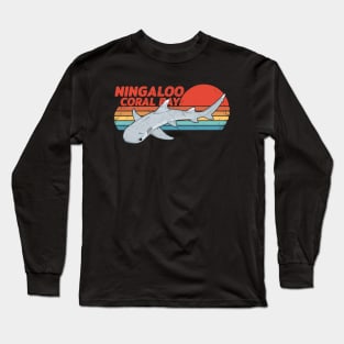 Ningaloo Coral Bay Whitetip Reef Shark Long Sleeve T-Shirt